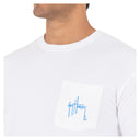 Men's Paradise Fishing Short Sleeve Pocket T-Shirt View 3