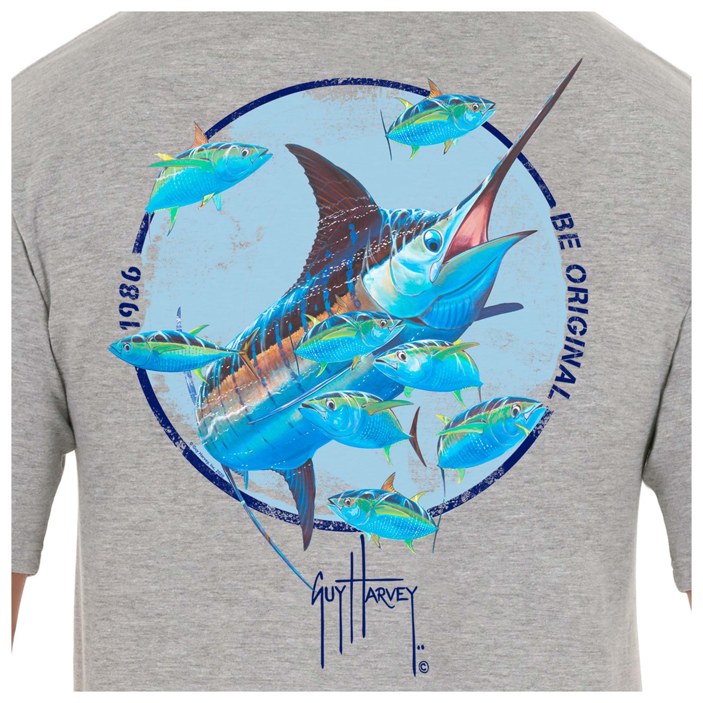 Men's Tuna Hunt Short Sleeve T-Shirt View 3