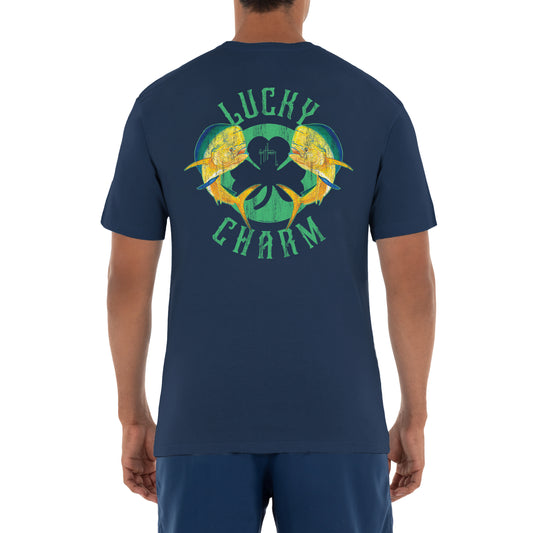 Men's 'St. Patrick Lucky Charm' Short Sleeve Crew Neck T-Shirt View 1