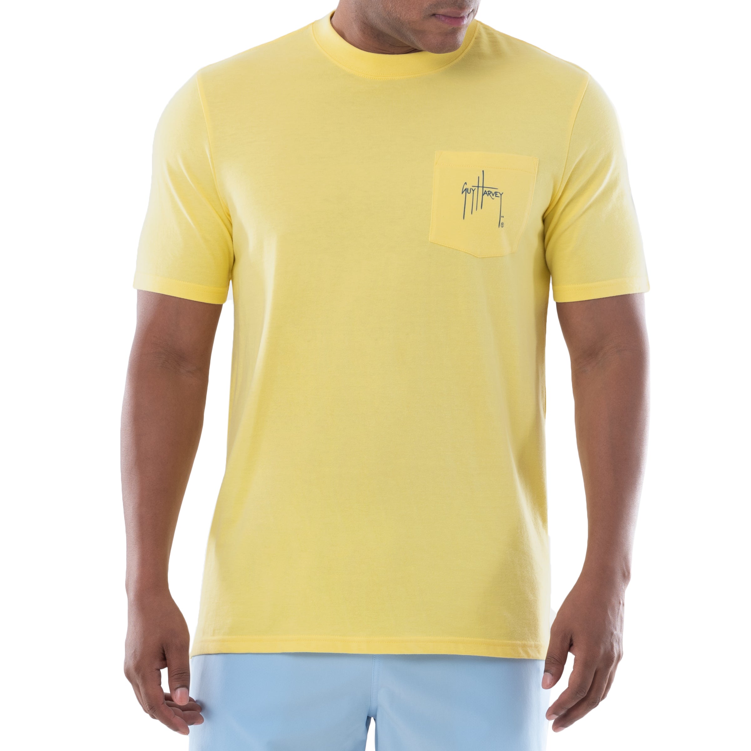 Men's Trouble Short Sleeve Pocket T-Shirt View 2