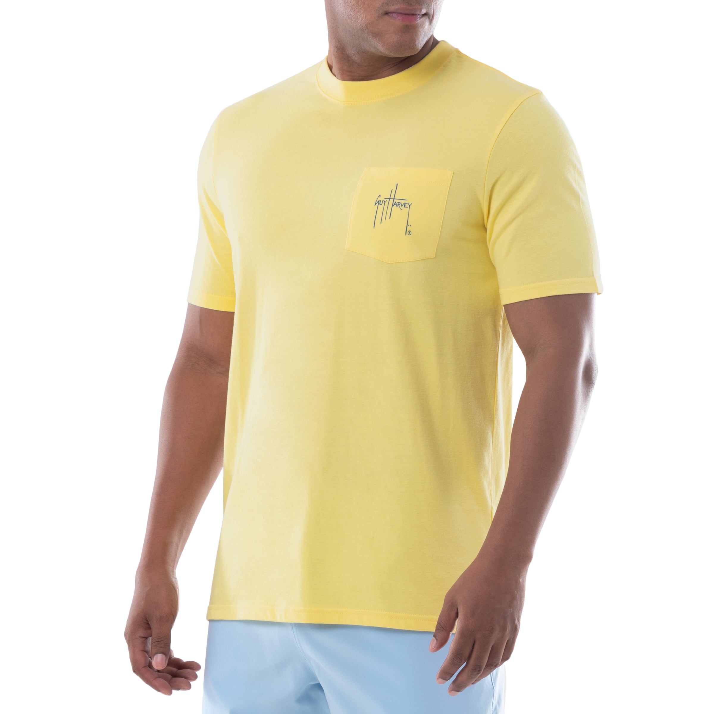 Men's Trouble Short Sleeve Pocket T-Shirt View 5