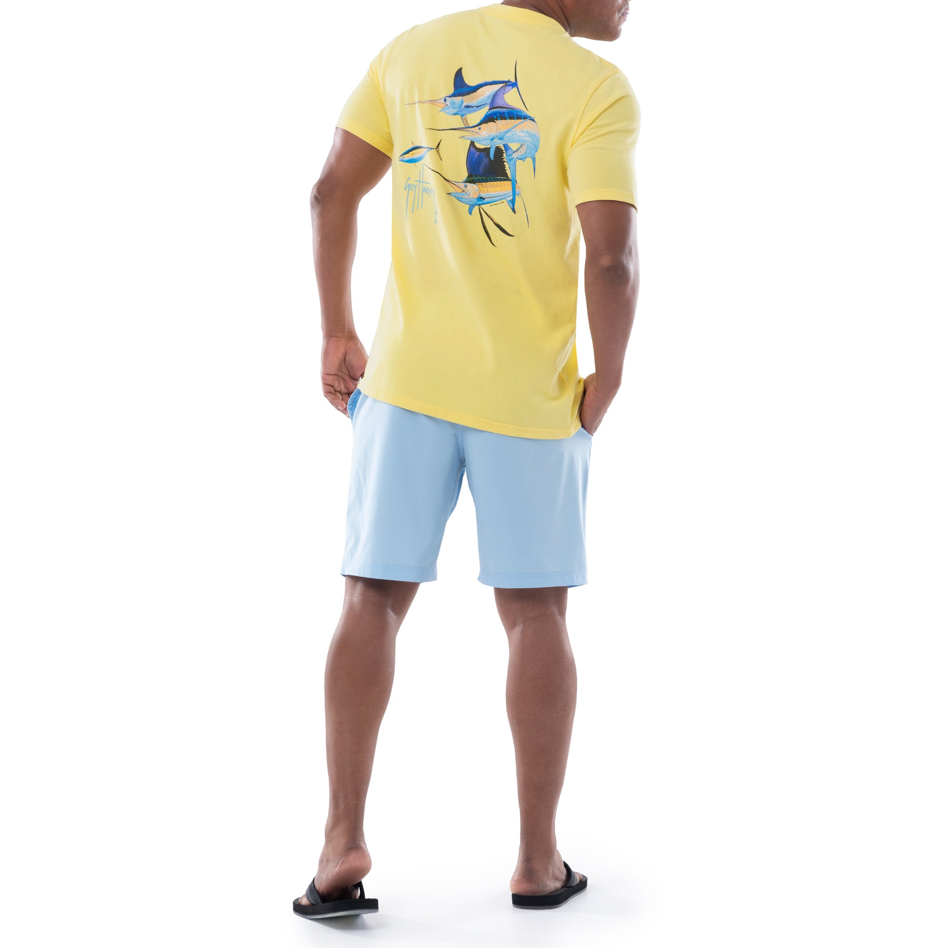 Men's Trouble Short Sleeve Pocket T-Shirt View 6
