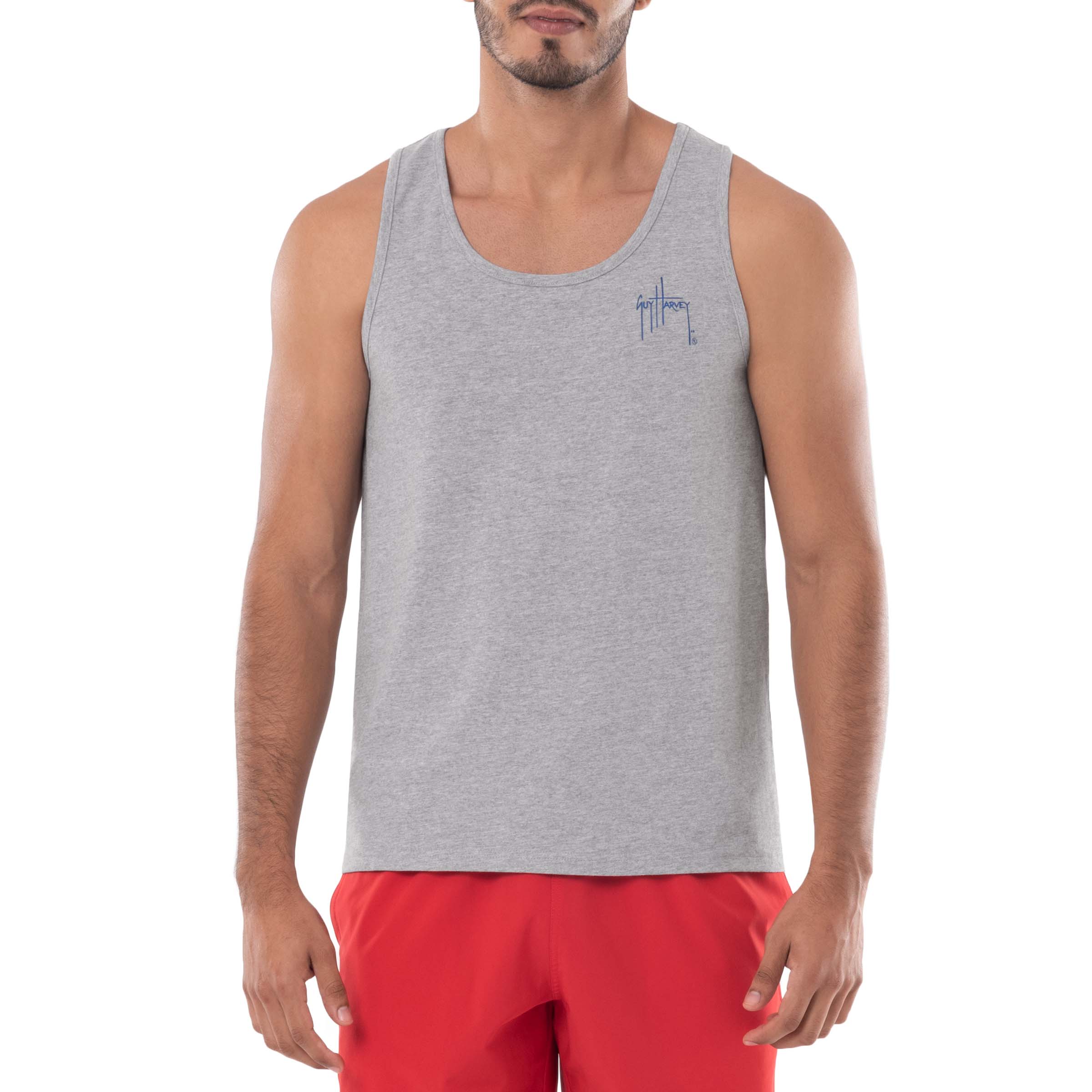 Men's American Bills Grey Tank Top View 4