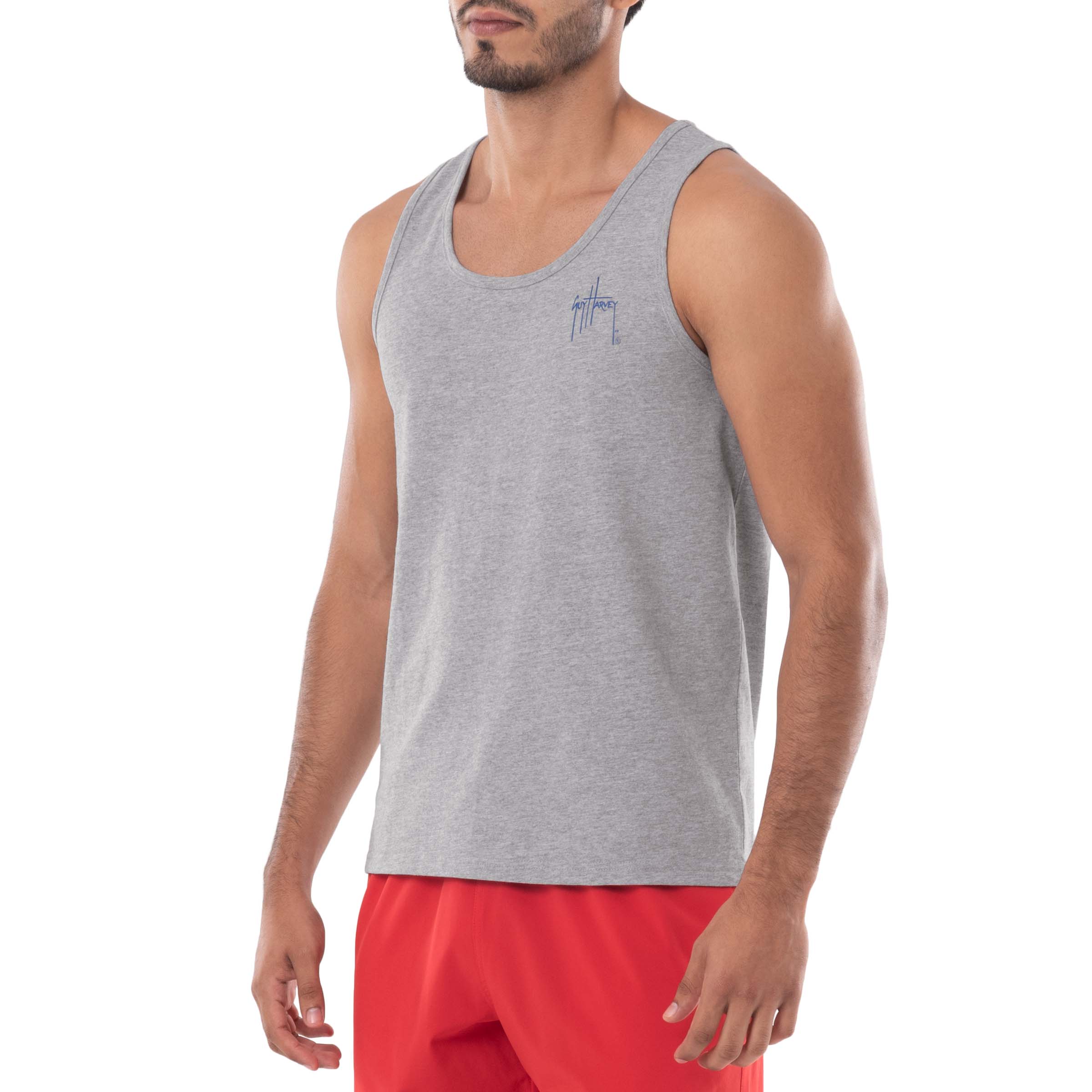 Men's American Bills Grey Tank Top View 5