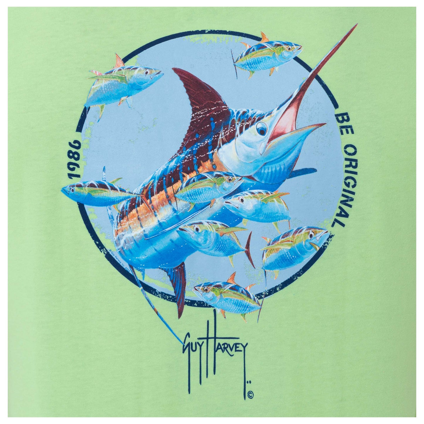 Men's Tuna Hunt Short Sleeve T-Shirt View 6