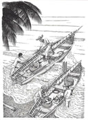 'OLD MAN' SET OF 8 BLACK AND WHITE LITHOGRAPHS View 1
