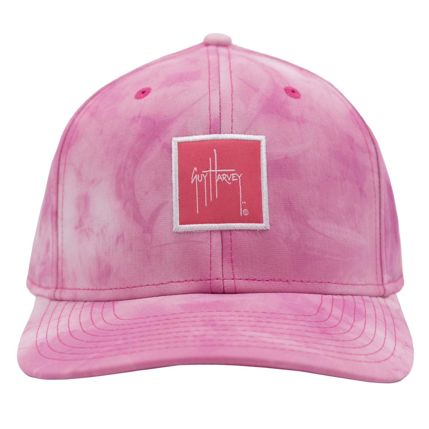 Ladies Pink Saltwater All Over Performance Hat View 2