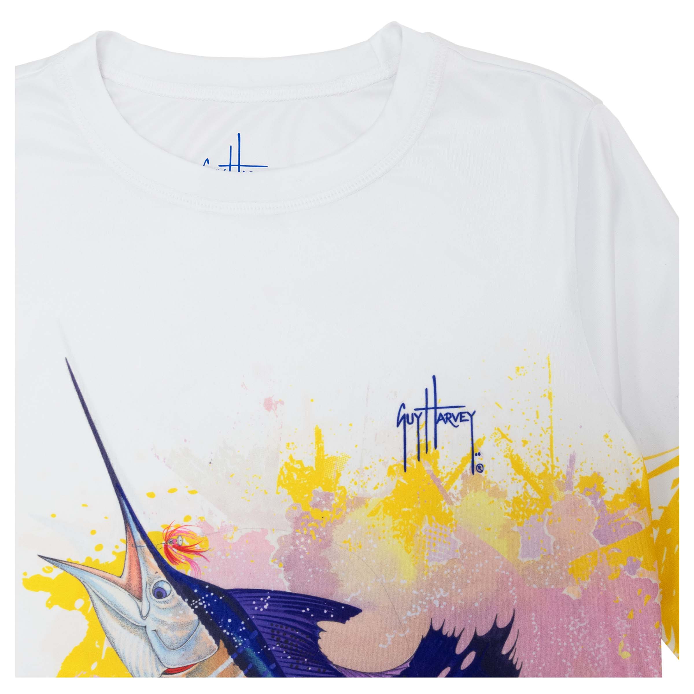 Kids Artistic Sail Performance Sun Protection Shirt UPF 30 View 5