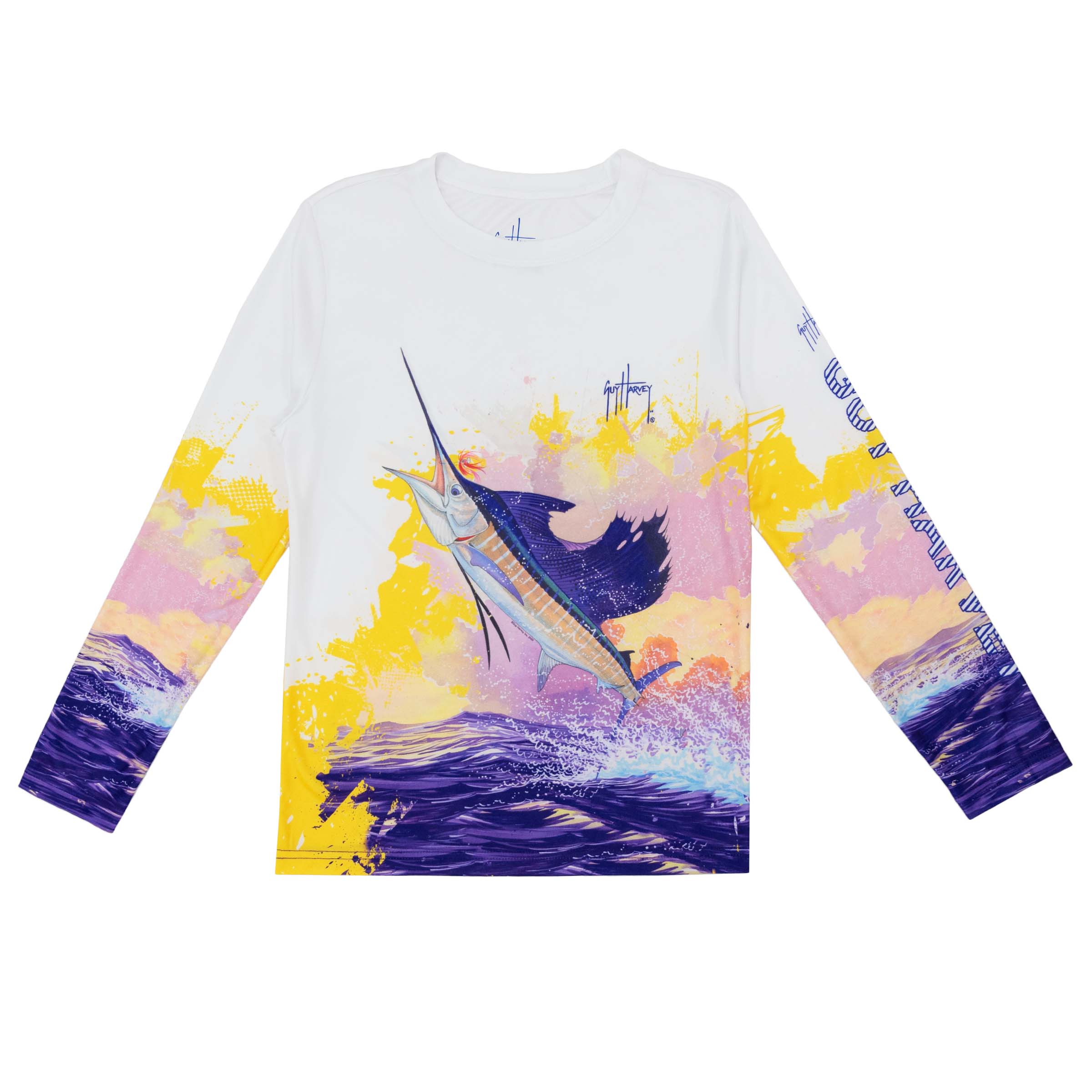 Kids Artistic Sail Performance Sun Protection Shirt UPF 30 View 1