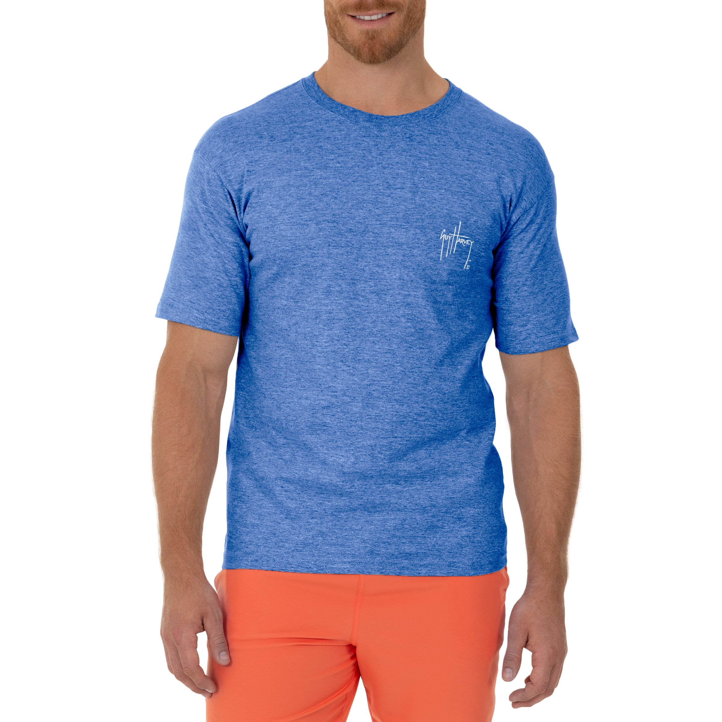 Men's Swords And Stars Short Sleeve Royal T-Shirt View 2