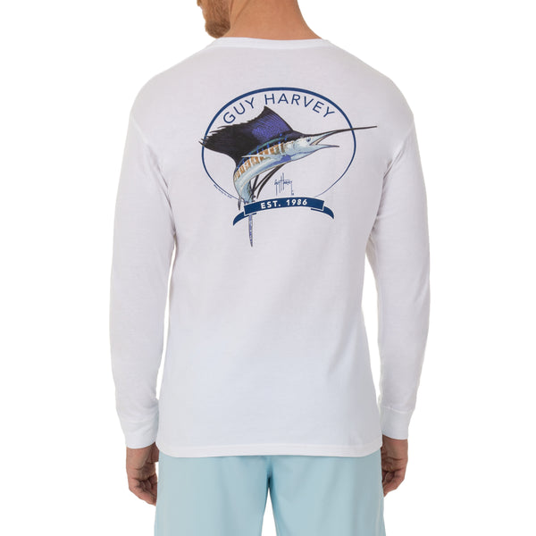 Ladies Billfish Mandala Long Sleeve Crew Neck T-Shirt – Guy Harvey