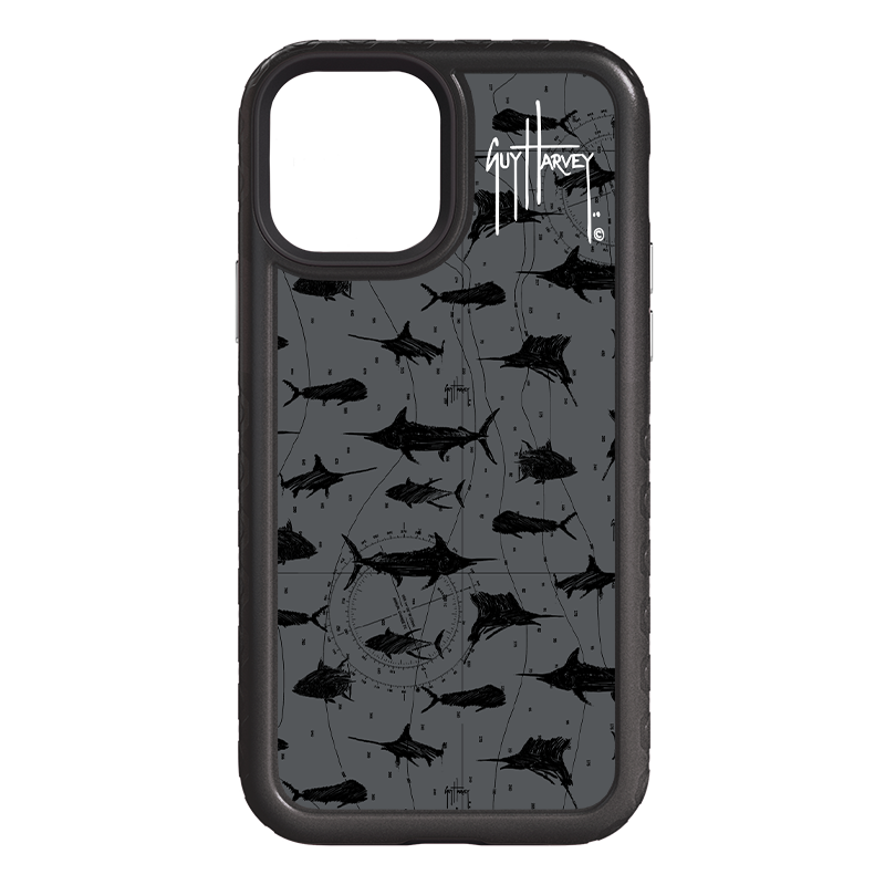 Fortitude Black Scribbler Phone Case View 1