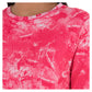 Ladies Saltwater All Over Long Sleeve Pink Sun Protection Top View 2