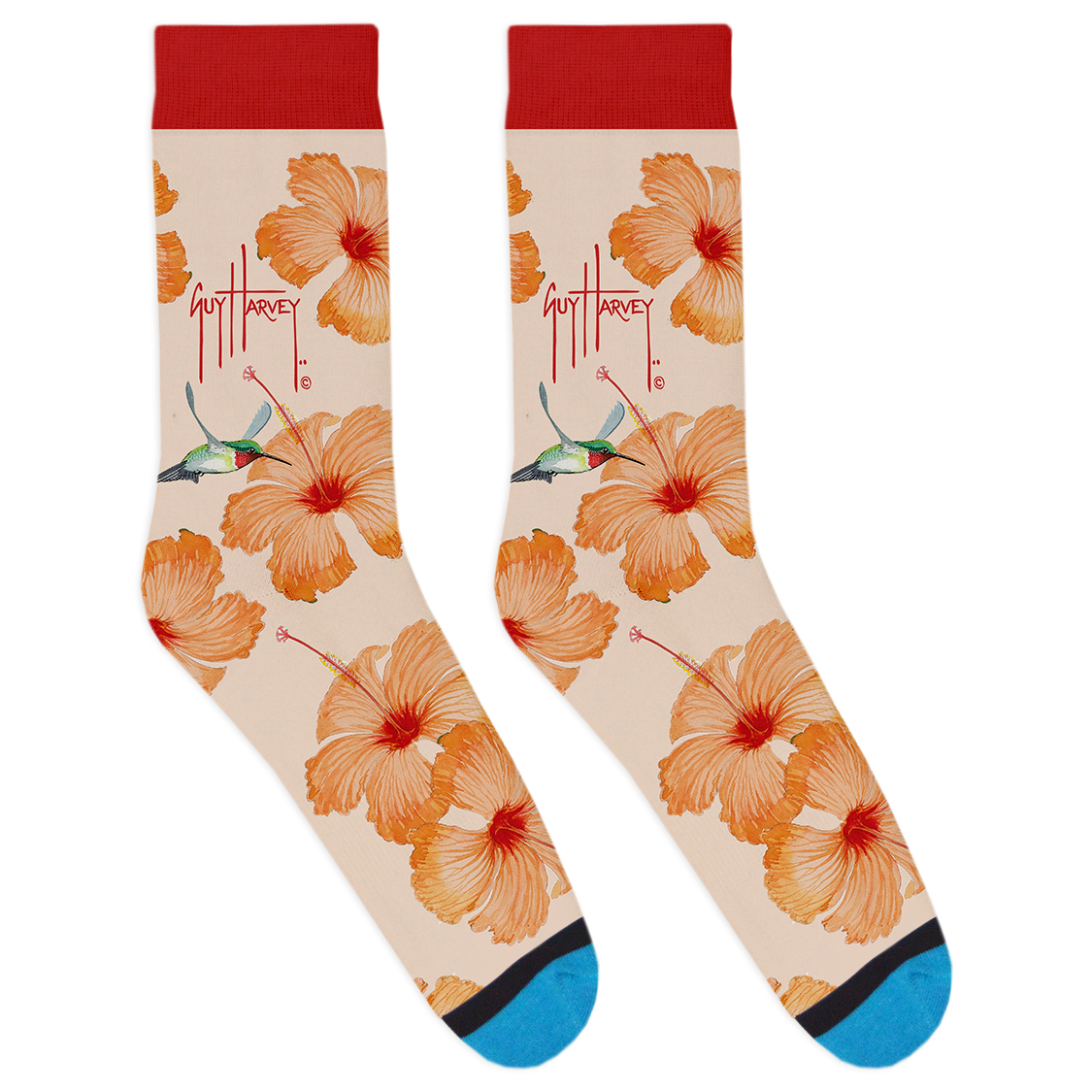 Floral Socks View 1