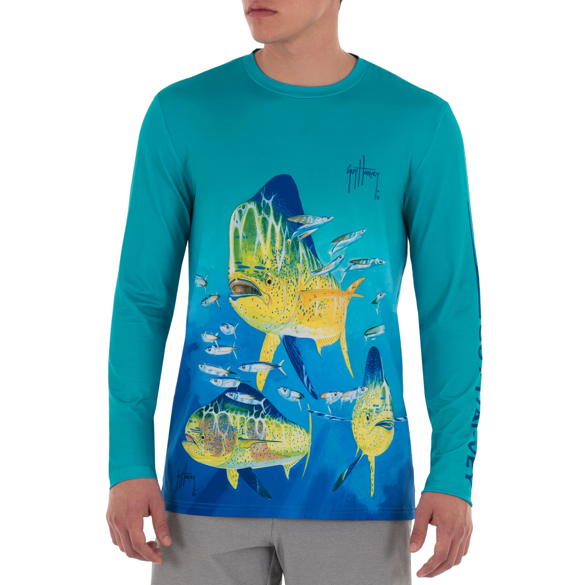 Men's Mahi Sun Protection Top View 1