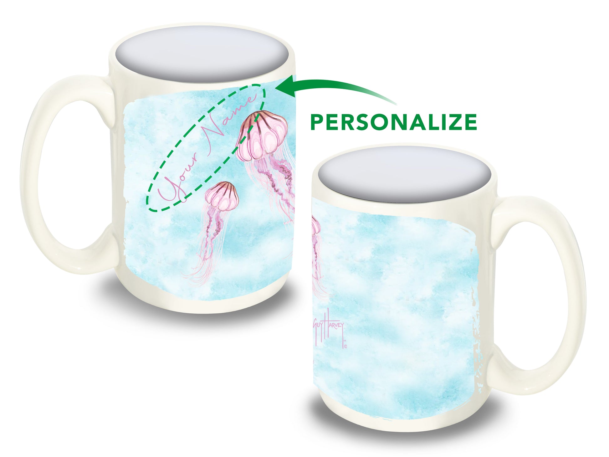 Custom Triple Jelly Coffee Mug – Guy Harvey