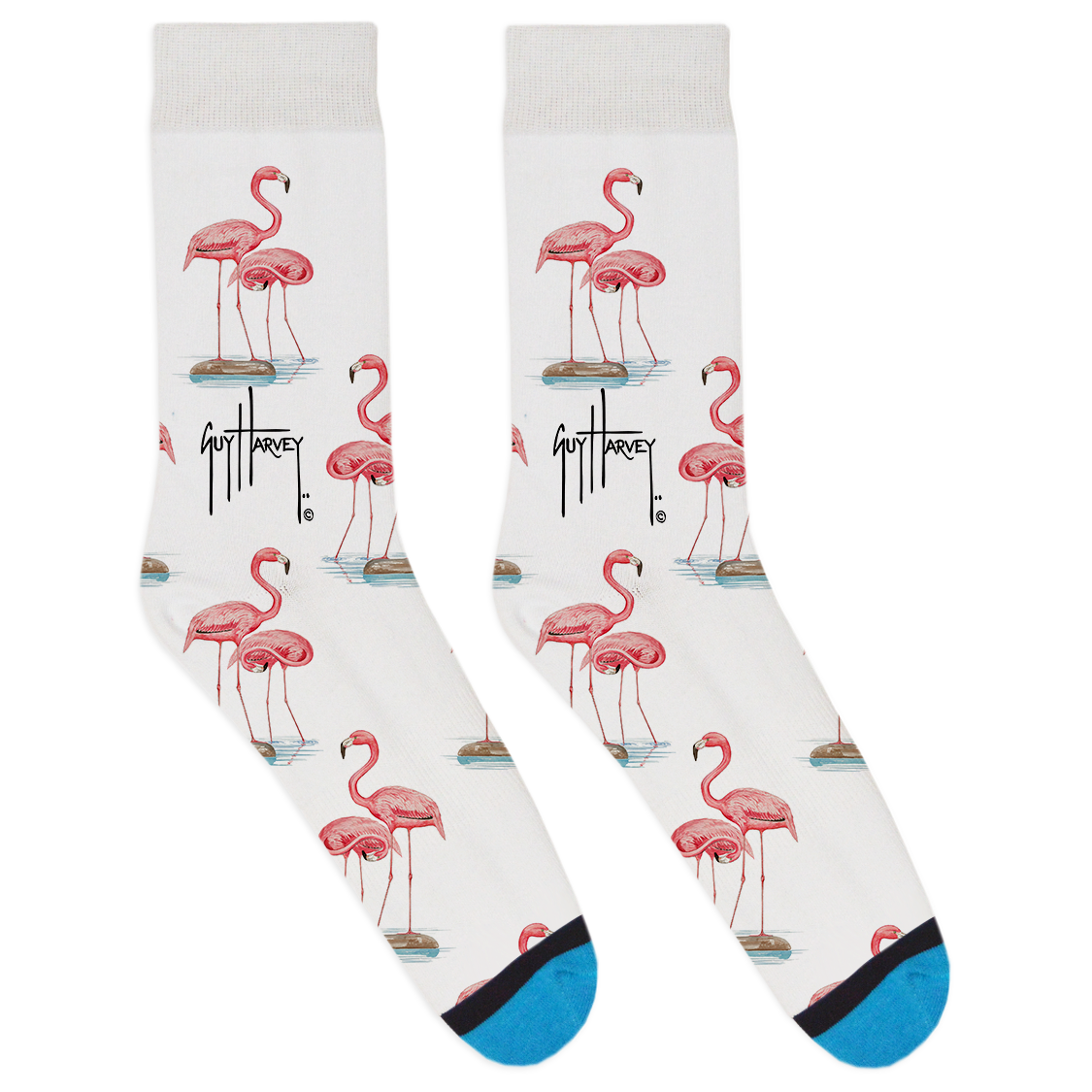 White Flamingo Socks View 1