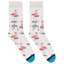 White Flamingo Socks View 1