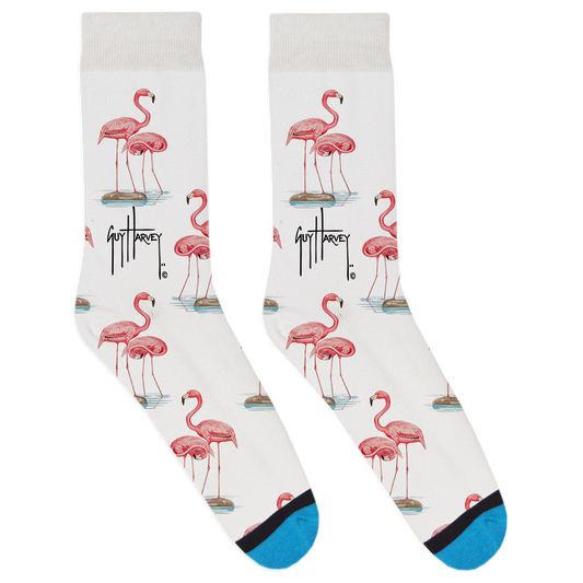 White Flamingo Socks