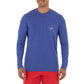 Men's Sunset Marlin Long Sleeve Pocket Royal T-Shirt View 2