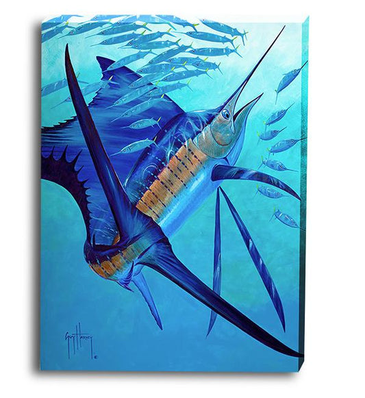 Guy Harvey | Reef Patrol Small Canvas Art, 12x14