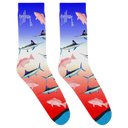 Red White Blue Socks View 1