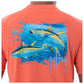 Men's Tuna Splash Short Sleeve Crew Neck Pocket T-Shirt