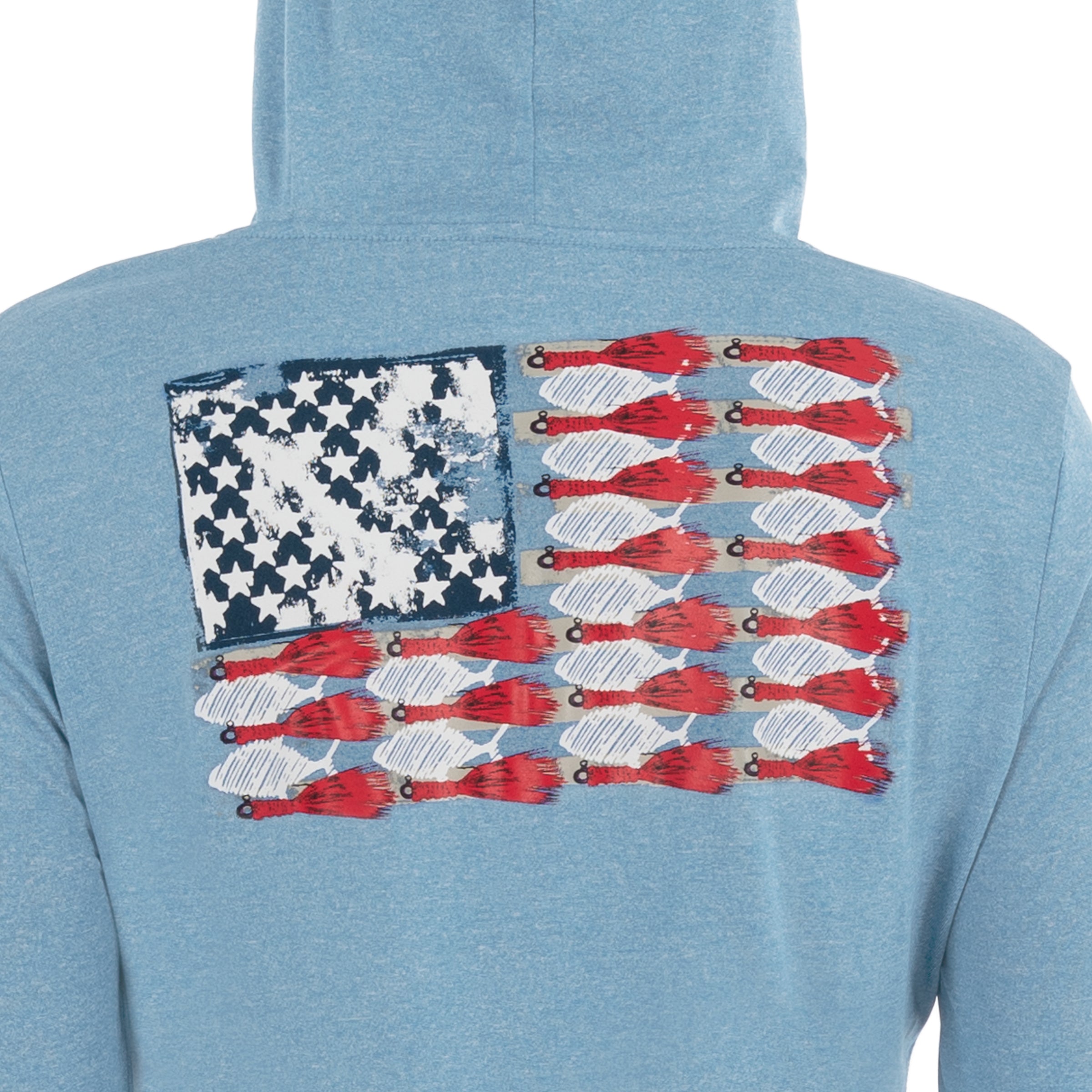 Ladies Lure America Performance Hoodie View 3