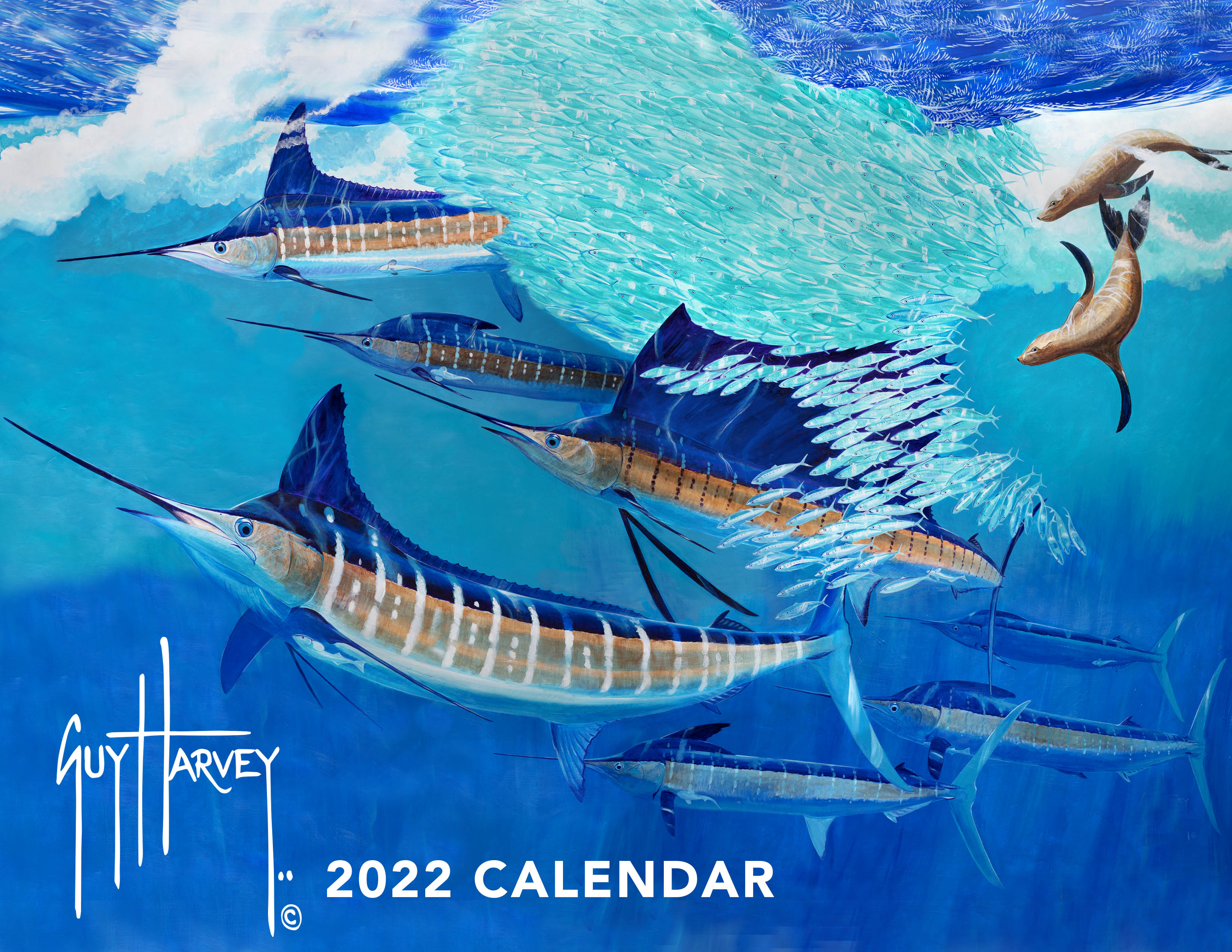 2022 Guy Harvey Calendar View 2