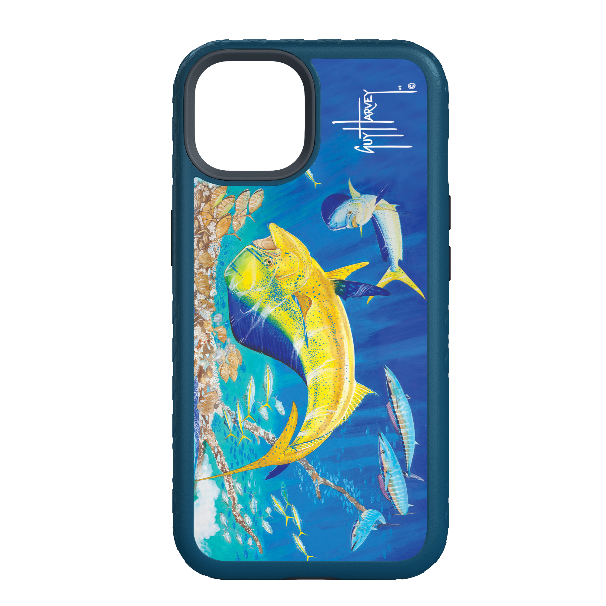 iPhone 14 Models - Fortitude Dolphin Oasis Phone Case View 1