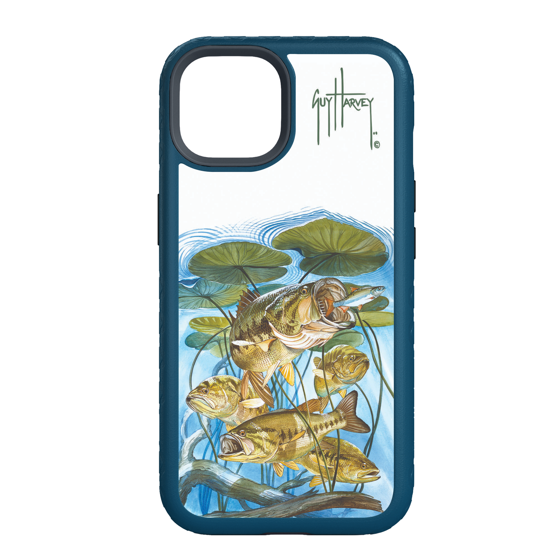 Guy Harvey | iPhone 14 Models Fortitude Five Largemouth Phone Case iPhone 14 Pro Max, Lilac Blossom Purple, 480x480