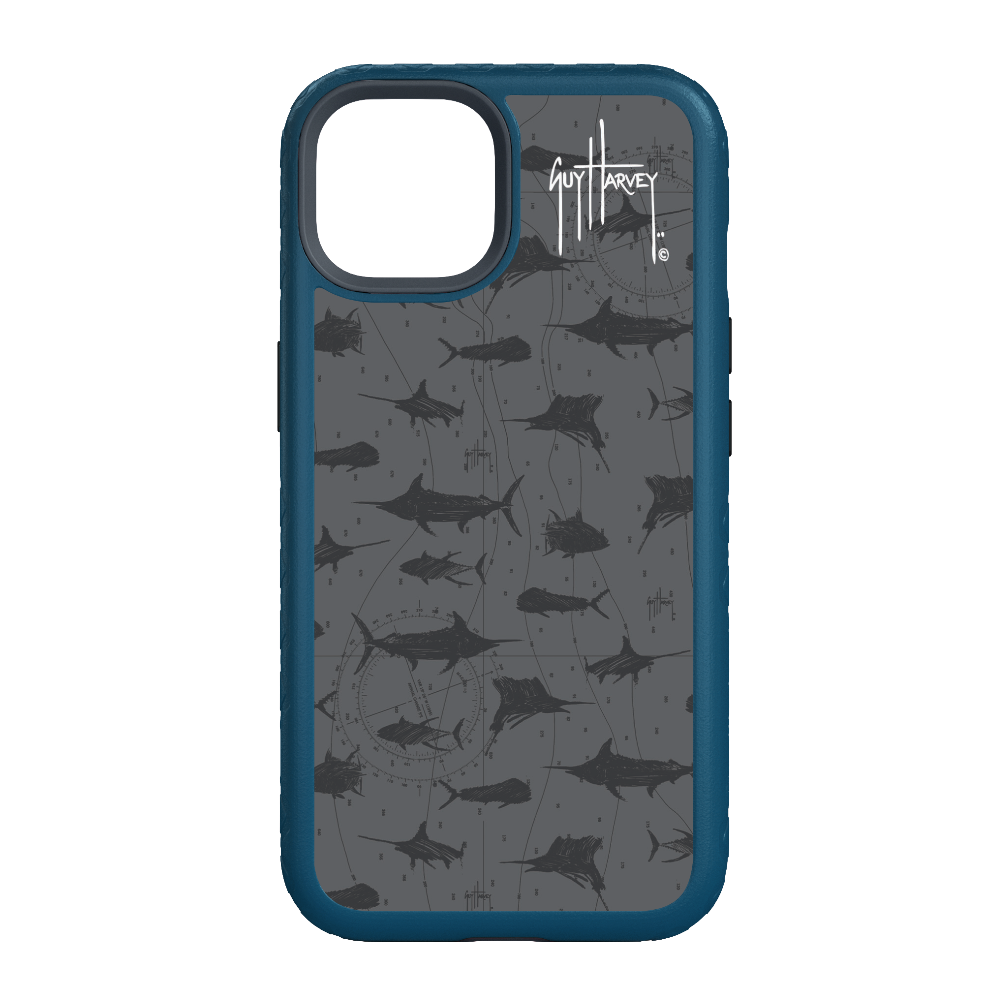 iPhone 14 Models - Fortitude Black Scribbler Phone Case View 1