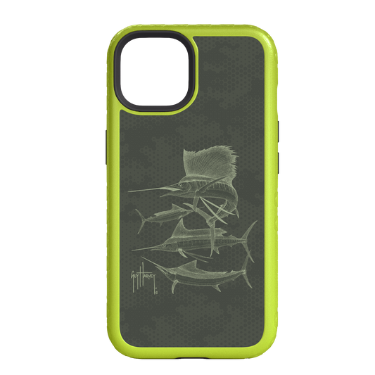 iPhone 14 Models - Fortitude Green Camo Phone Case