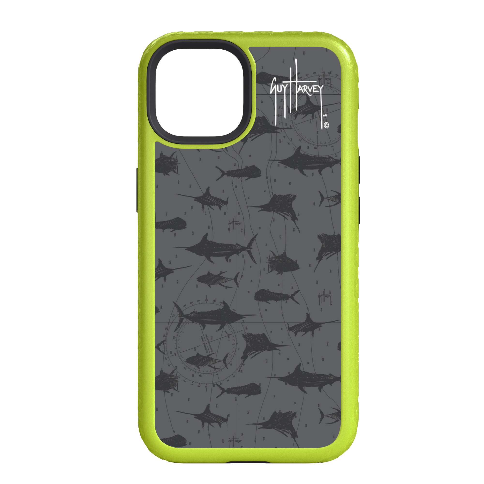 iPhone 14 Models - Fortitude Black Scribbler Phone Case View 2