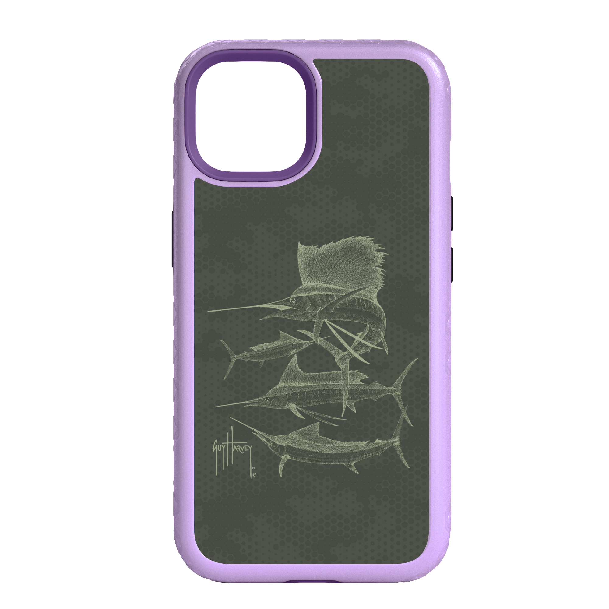 iPhone 14 Models - Fortitude Green Camo Phone Case View 3