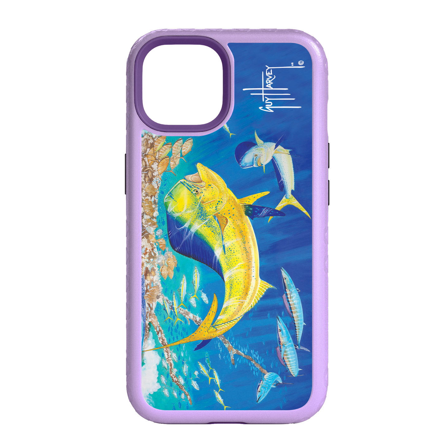 iPhone 14 Models - Fortitude Dolphin Oasis Phone Case View 3