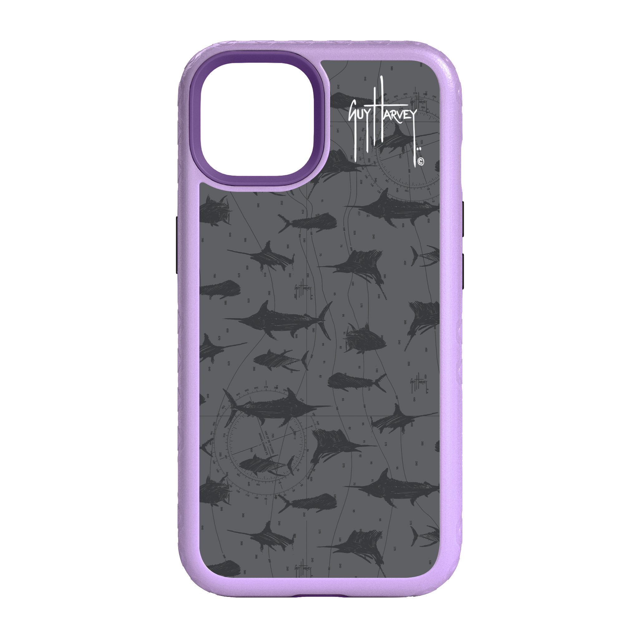 iPhone 14 Models - Fortitude Black Scribbler Phone Case View 3