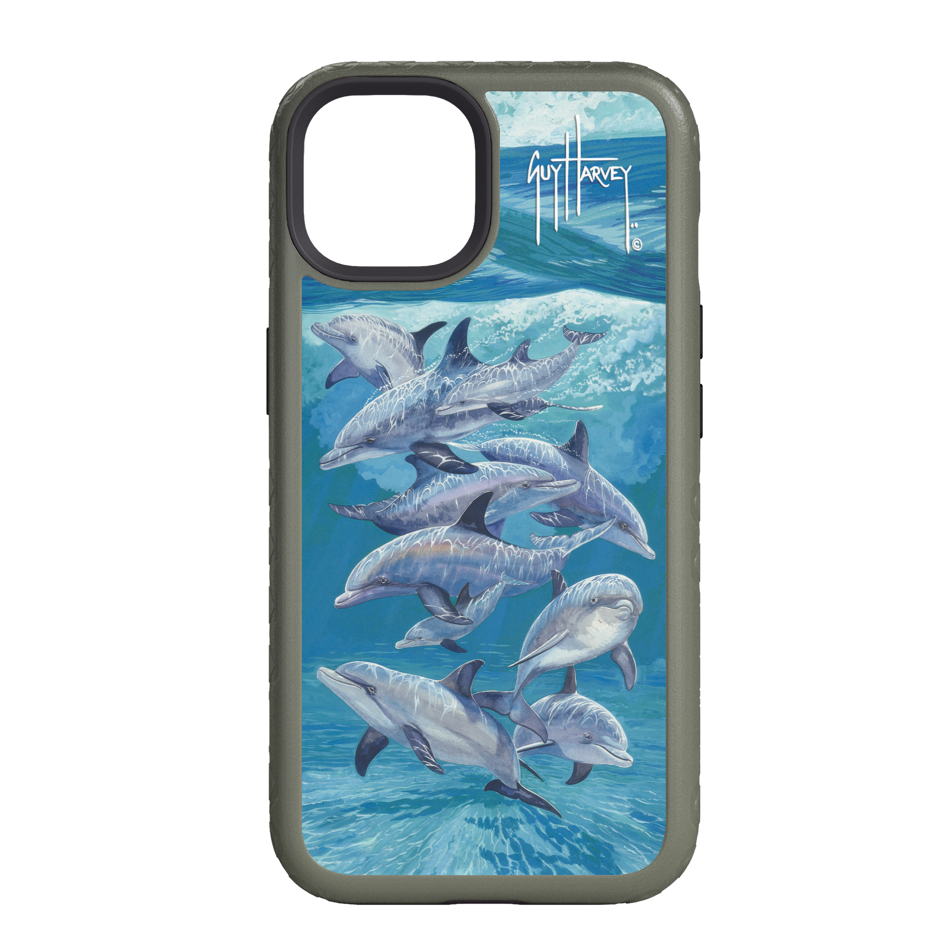 iPhone 14 Models - Fortitude Bottlenose Dolphin Phone Case View 4