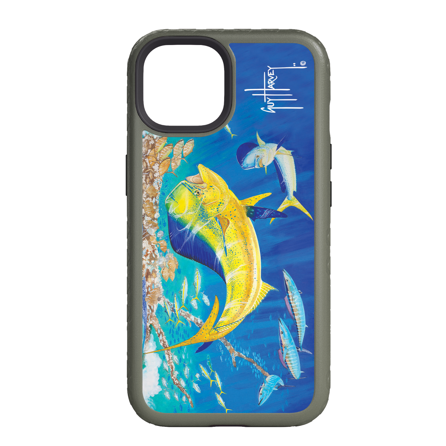 iPhone 14 Models - Fortitude Dolphin Oasis Phone Case View 4