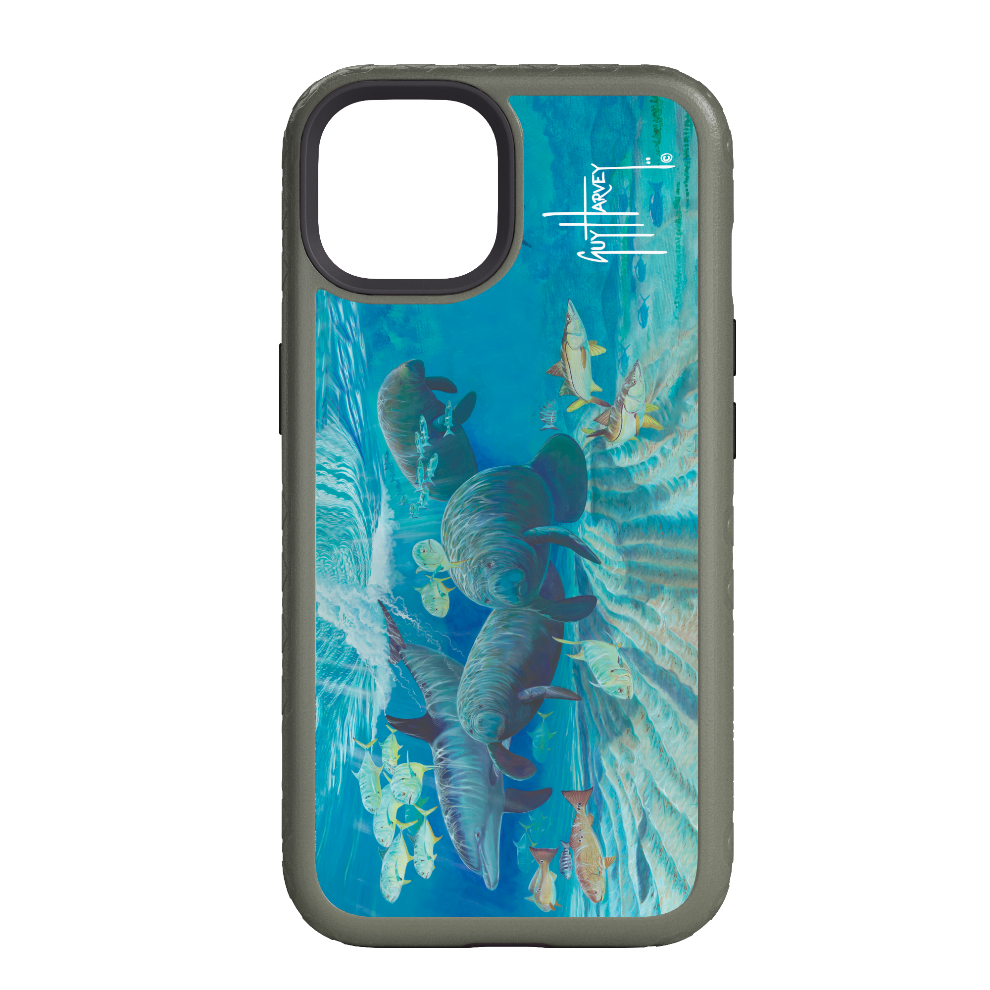 iPhone 14 Models - Fortitude Manatee Pass Phone Case View 4