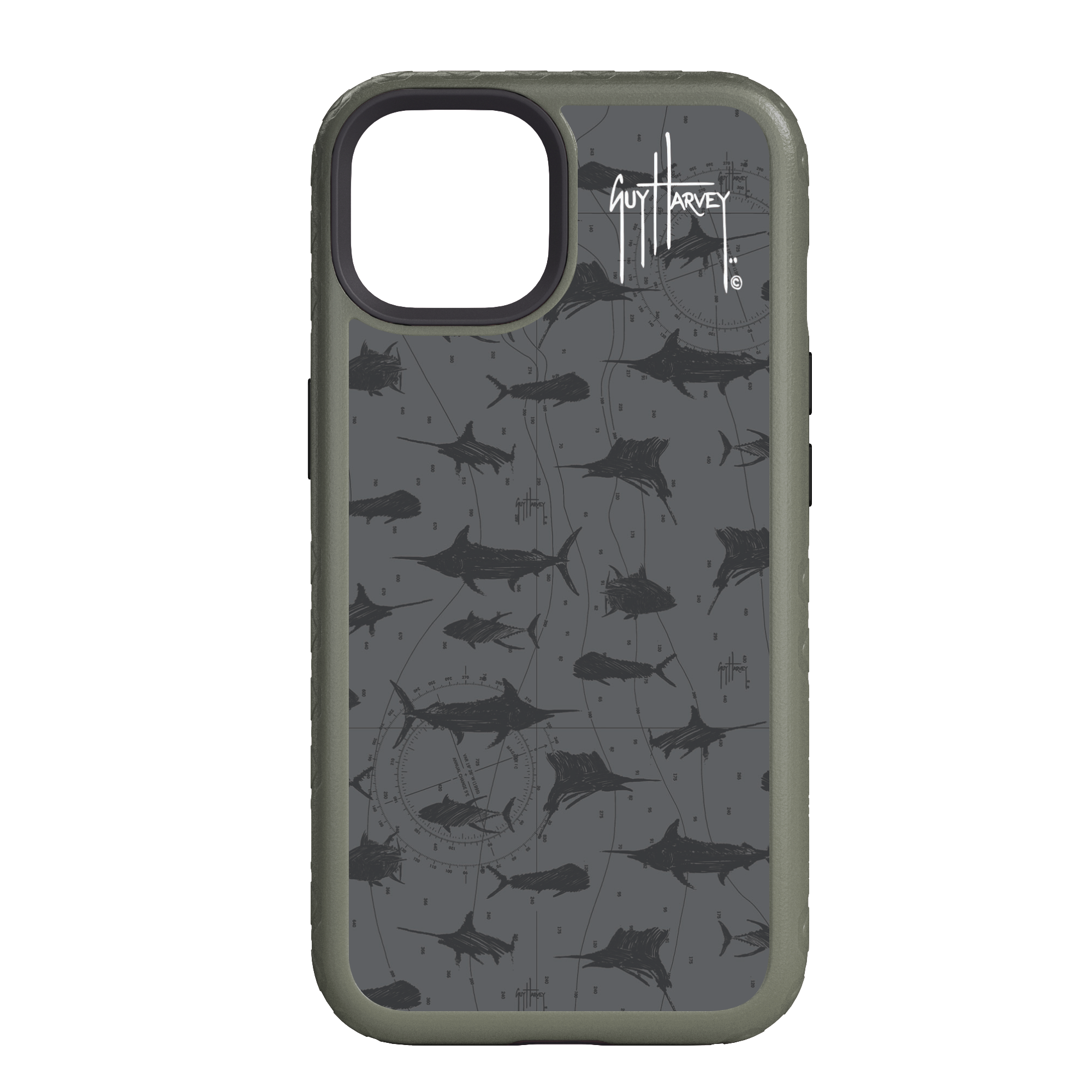 iPhone 14 Models - Fortitude Black Scribbler Phone Case View 4