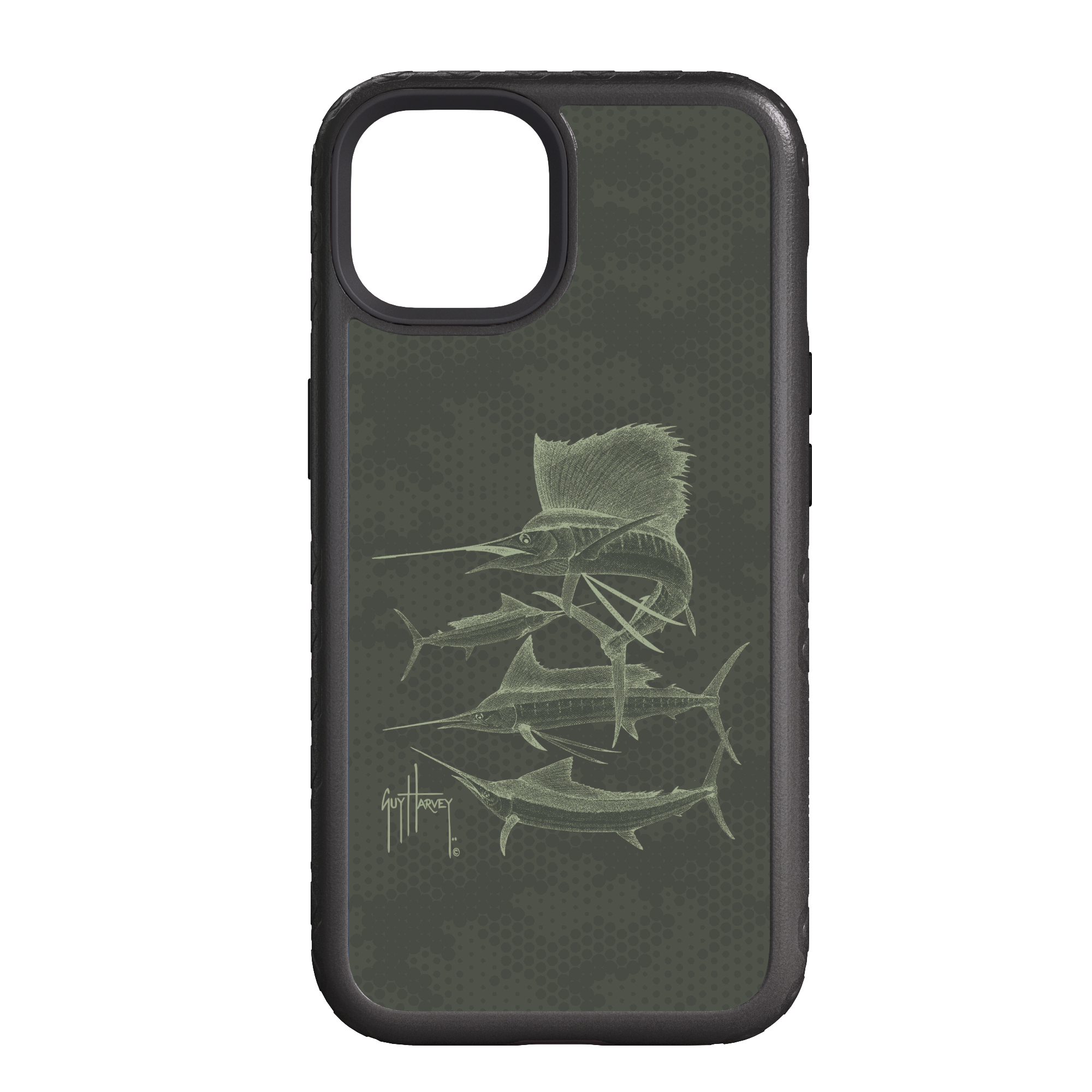 iPhone 14 Models - Fortitude Green Camo Phone Case View 5