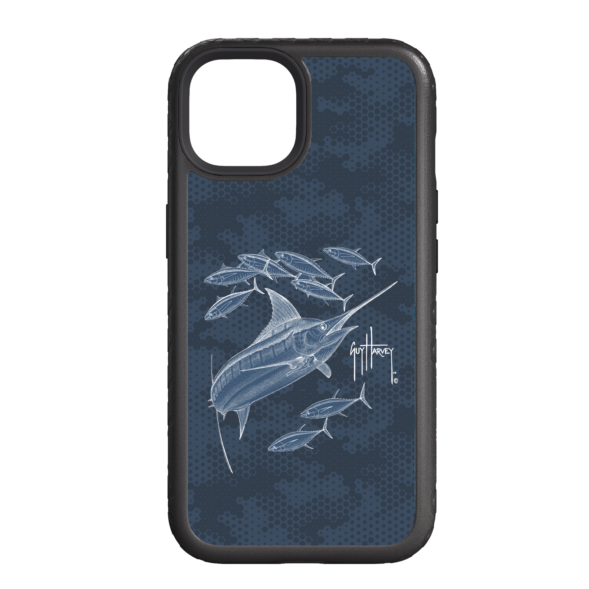 iPhone 14 Models - Fortitude Blue Camo Phone Case View 5