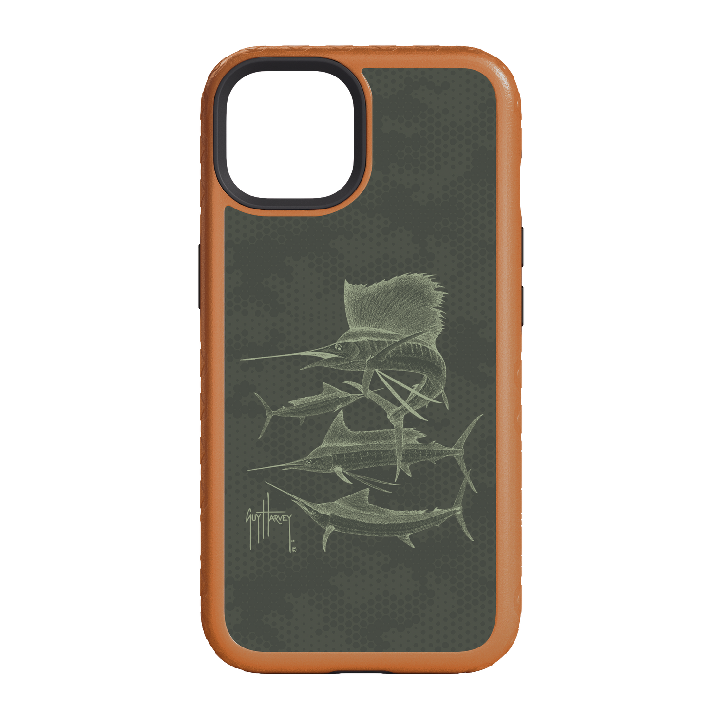 Guy Harvey | iPhone 14 Models Fortitude Green Camo Phone Case iPhone 14 Pro, 480x480